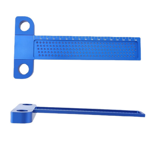 Crossed T Ruler 7inch Woodworking Scribe Precision Measuring Tools 1