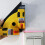 Square Laser Level 90 Degree Vertical Horizontal Line Yellow 4