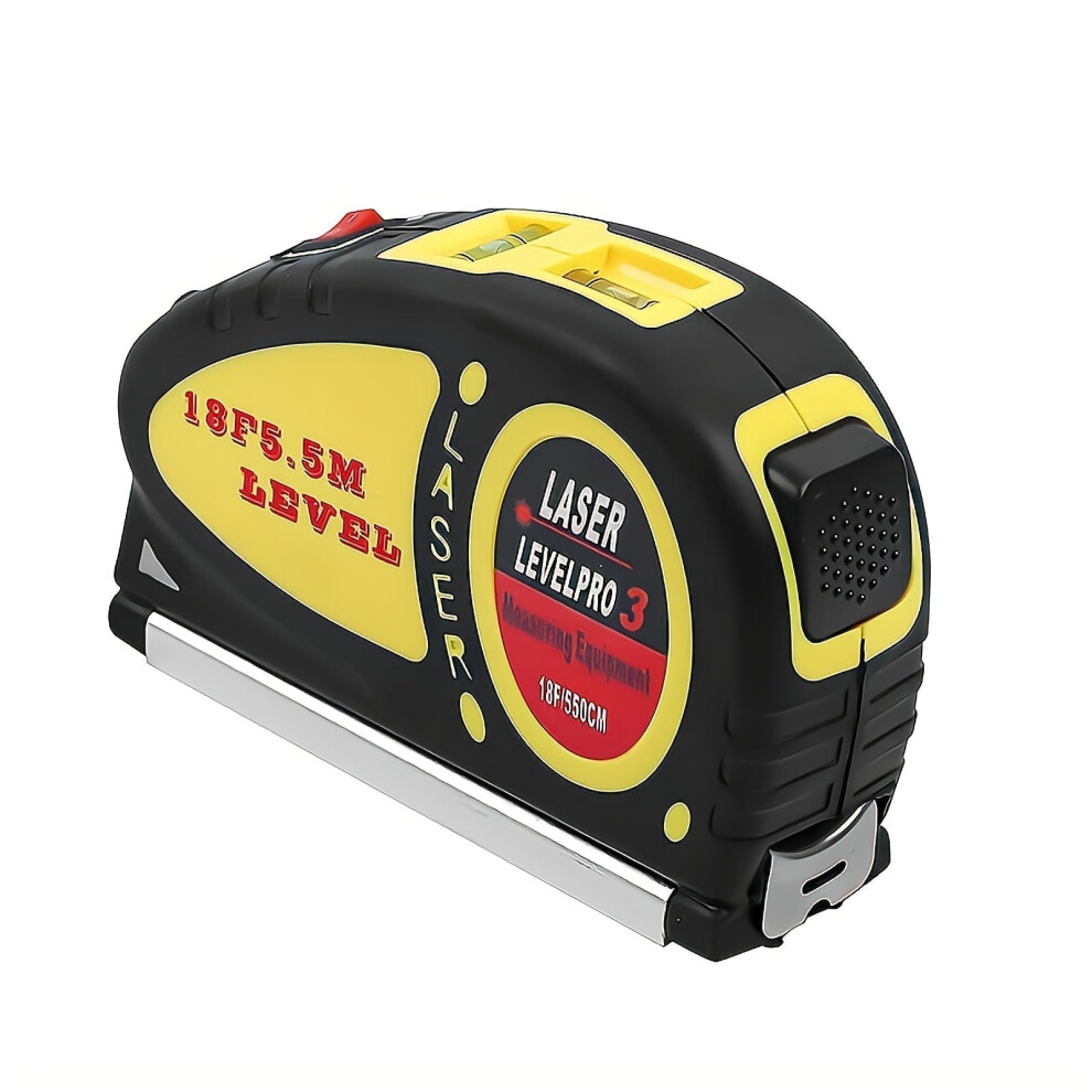 Multifunction Infrared Laser Level Scale With Tape Measure 8727971615171