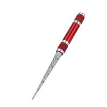 (1-6.5mm) 1-6.5mm/3-15mm/15-30mm/30-45mm Cone Feeler Taper Aperture Gauge Steel Round Hole Tapered Ruler