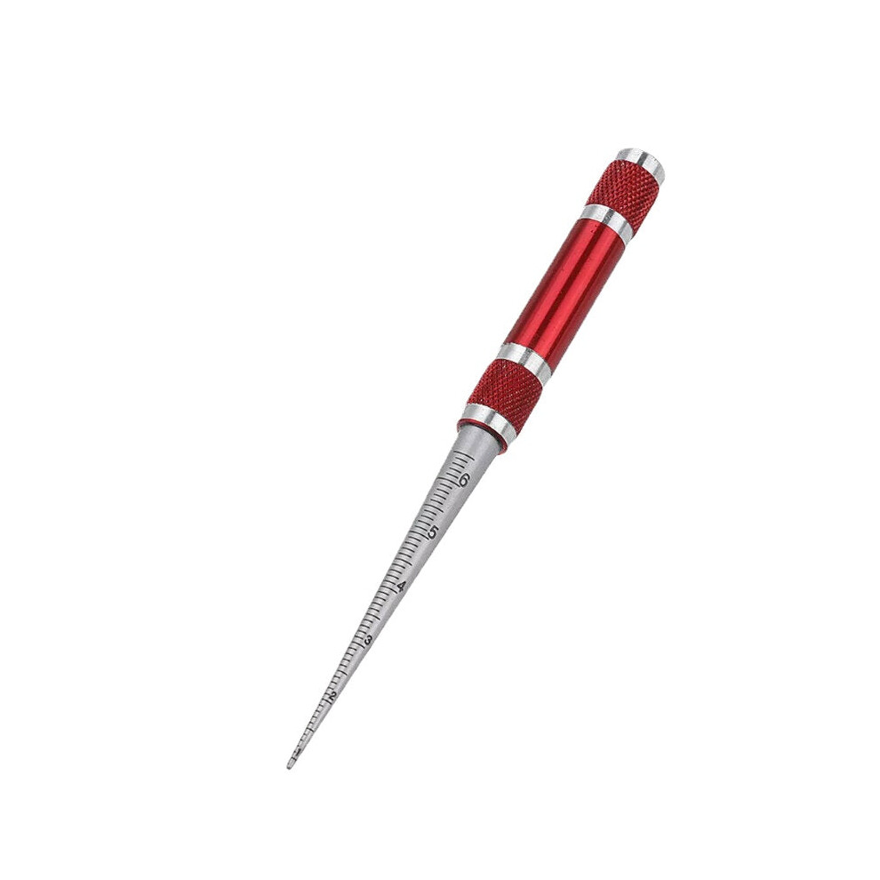 (1-6.5Mm) 1-6.5Mm/3-15Mm/15-30Mm/30-45Mm Cone Feeler Taper Aperture Gauge Steel Round Hole Tapered Ruler 8727971265154