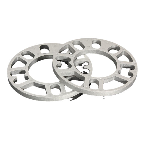 2pcs Universal 10MM Alloy Aluminum Wheel Spacers Shims Plate 4 / 5 Stud Fit 2