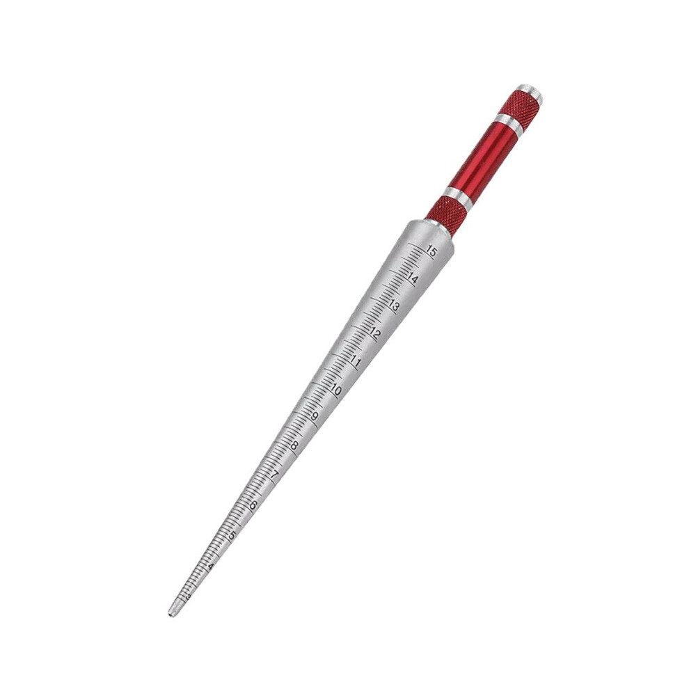 (3-15Mm) 1-6.5Mm/3-15Mm/15-30Mm/30-45Mm Cone Feeler Taper Aperture Gauge Steel Round Hole Tapered Ruler 8727971265161