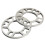 2pcs Universal 10MM Alloy Aluminum Wheel Spacers Shims Plate 4 / 5 Stud Fit 2