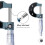 Outside Micrometer Metal Caliper Measuring Tools With Ratchet Stop And Lock Nut 4