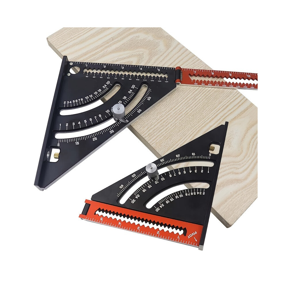 Multi-Function Foldable Triangle Ruler Square Protractor Marking Measuring Tools 8727971613382