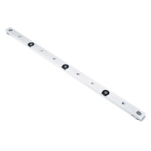 (880mm) Aluminium Alloy Miter Bar for Table Saw - 300/450/850/880mm, Silver, Durable with Threaded Mounting Holes