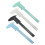 (Black) 150mm Measure Plastic Vernier Caliper Ruler for Permanent Makeup Tattoo Eyebrow Tool 11