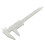 (Black) 150mm Measure Plastic Vernier Caliper Ruler for Permanent Makeup Tattoo Eyebrow Tool 12