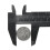 (Black) 150mm Measure Plastic Vernier Caliper Ruler for Permanent Makeup Tattoo Eyebrow Tool 8
