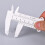 6Inch 150mm Mini Vernier Caliper Double Scale Plastic Measuring Tool 2pcs 6