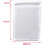 Small Padded Envelopes Self Seal Bubble Mailers Pack Of 10 White Foam Envelopes All Specifications 5