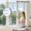 Professional Window Cleaning Kit with Telescopic Pole & Squeegee - 65" Glass Cleaner Tool Set 6