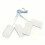 Physiotherapy Tens Electrodes Pad EMS Muscle Stimulator Patch Reusable Replaceable Non Woven Fabric 3