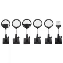 Physical Optics Experiment Set Convex Lens Concave Lens Triangular Prism Plane Mirror Convex Mirror