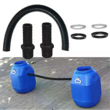 Tubi Rondelle Connettore In Serie Tubo Flessibile Kit di Prolunga Tubo Posizione Collegamento Tubo Serbatoi
