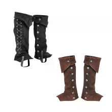Pirate Boot Tops Shoes Cover Bandage Boots Case Costume Accessories Steampunk Soldier Boot Top Covers