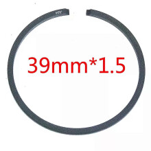 Kit de anillos de pistón de 39 mm x 15 mm para motosierra Husqvarna 236, 240, 240E, 236E y 235.