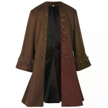 Pirate Jack Cosplay Sparrow Cosplay Costume Coat Halloween Carnival Christmas Outfits For Adult Men