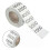 Plant Labels Number Stickers 40*20mm White 0001-1000 Consecutive Inventory For Labeling Practical Practical 4