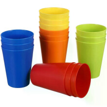 Plastmuggar för fest Vatten gynnar Återanvändbara barn ölmugg dricksglas Hawaiian