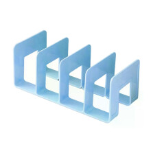 Plastic Desk File Sorter Holder 4 Sections Book Paper Storage Dividers for Office Desktop pace