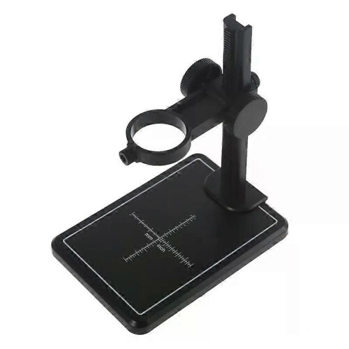 Supporto da tavolo con base regolabile in plastica per microscopio digitale USB, lente d'ingrandimento