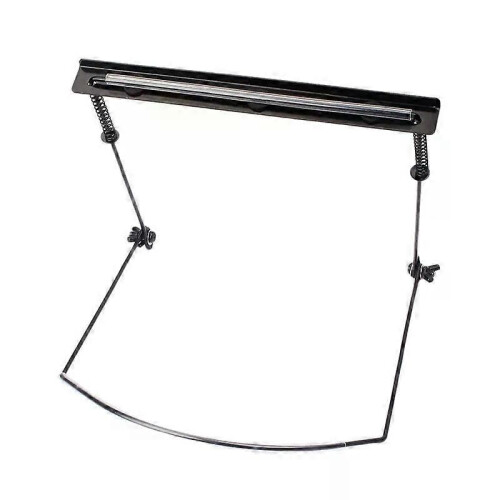 Support de cou d'harmonica professionnel réglable et adapté au support de montage en rack 24 trous