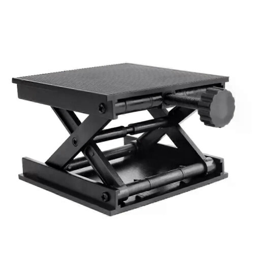 Mesa elevadora de plástico para carpintería, tallado, nivel, soporte para equipos pequeños