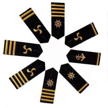 Professionella sjömansepauler Kaptensuniformepauler Uniforma axelstänger Epaulet för scenframträdanden