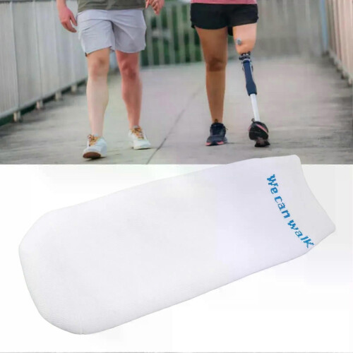 Medias de compresión de silicona para prótesis de pantorrilla. Accesorio protector.