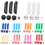 Skydda dina pickuper med ST Elgitarr Pickup Covers 48/50/52MM 1 Volym 2 Tone Knob SSS Secure 5