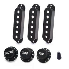 Bescherm uw pickups met ST elektrische gitaar pickup covers 48/50/52MM 1 volume 2 toonknop SSS Secure