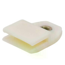 Plast Vit Bil Clip Clamp Glas Kanal Clips Biltillbehör Regulator Glas Biltillbehör Bil