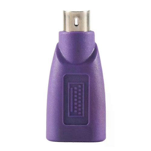 Adattatore mini per mouse e tastiera per computer con connettore PS2-USB, convertitore per mouse e tastiera 1