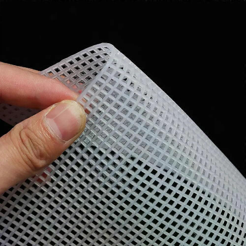 Plastic Mesh Cloth Bag Rug Thread Hook Craft Supplies DIY Handcraft Latch Hook Accessory Hook Crafts 2