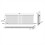 AICA (Double 600x1593mm, Black) Designer Oval Column Radiator Central Heating 4