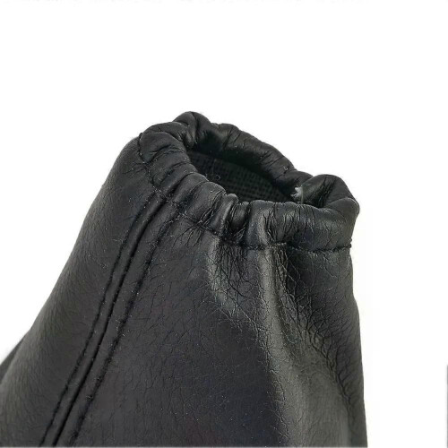PU Leather Car Gear Shift Stick Gaiter Boot For Ford Focus 2005-2012 Gear Shift Collars Black Protective 2