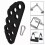 Pull Down Bar Cable Machine 153x56cm Steel Multi-hole Adjustable High Pull Back Trainer Fitness Spreader 1