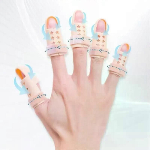 Polymer Finger Splint Brace Adjustable Finger Support Protector For Fingers Arthritis Joint Finger Injury 1