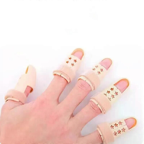 Polymer Finger Splint Brace Adjustable Finger Support Protector For Fingers Arthritis Joint Finger Injury