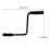 Pop Up Camper Crank Handle Caravan RV Camping Canopy Rocker Black 3