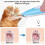 Tagliacapelli silenzioso per cani e zampe con luce LED e lampada per gatti - Tagliacapelli per animali 4