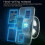 R4 Smart Ring Waterproof Dustproof Fallproof Smart Ring for Windows NFC Mobile Phone Magic Finger Ring 2