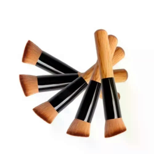 Portable Angled Makeup Brushes Soft Multifunctional Foundation Brush Flat Top Professional Concealer 1