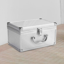 Tragbarer Werkzeugkasten Großer Koffer Organizer Koffer mit Griff Starke Hardware