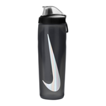 Nike Refuel Bottle Locking Lid 24Oz/710ml Anthracite Black- Silver