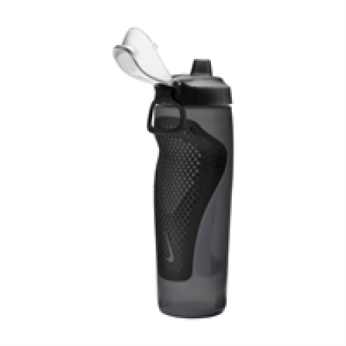 Nike Nike Refuel Bottle Locking Lid 24Oz/710ml Anthracite Black- Silver 2