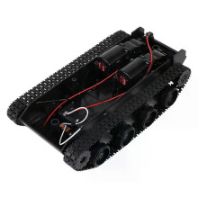 Kit telaio per carro armato intelligente per robot Rc, cingoli in gomma per Arduino, motore 130, giocattoli