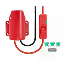 Power Wheel Adapter för 12V M12 batteriadapter Batteriomvandlarsats med strömbrytarsäkring och kabelanslutningar